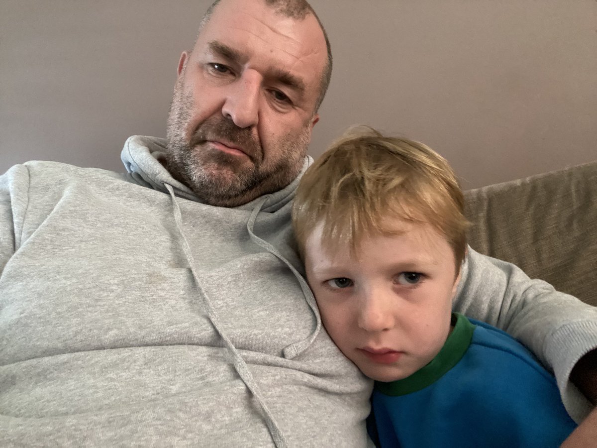LongyAFC1979's tweet image. Chilling with our poorly little man today, films and blankets! #sicknessbug