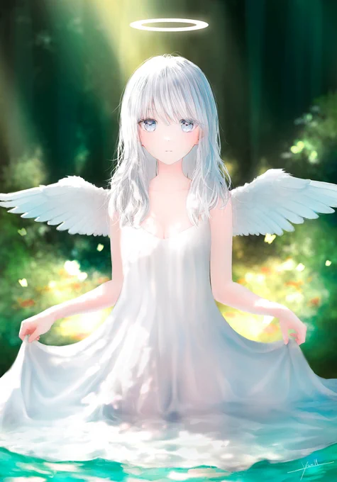 #天使の日 白い光 