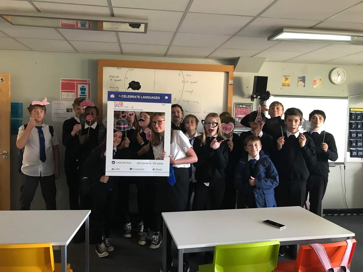 LAModLangs's tweet photo. European Day of Languages last week #TeamLinAc #1plus2_WLC https://t.co/IEcYn47w40