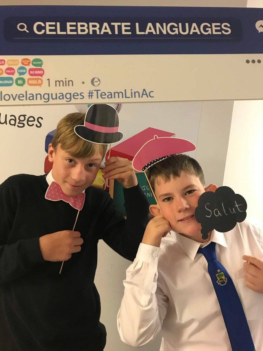 LAModLangs's tweet photo. European Day of Languages last week #TeamLinAc #1plus2_WLC https://t.co/EMONeLMuJr