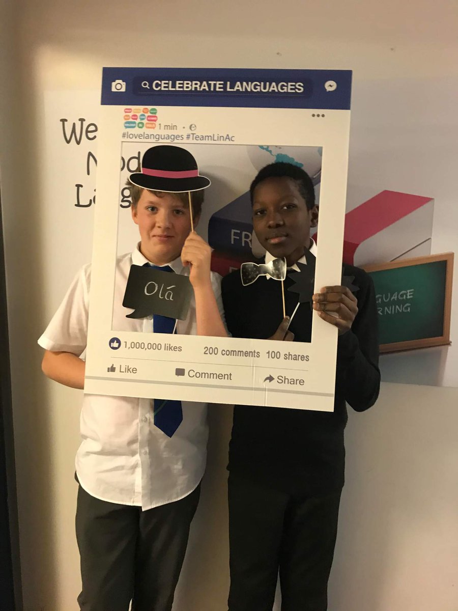 LAModLangs's tweet photo. European Day of Languages last week #TeamLinAc #1plus2_WLC https://t.co/nOIi7Bp3iW