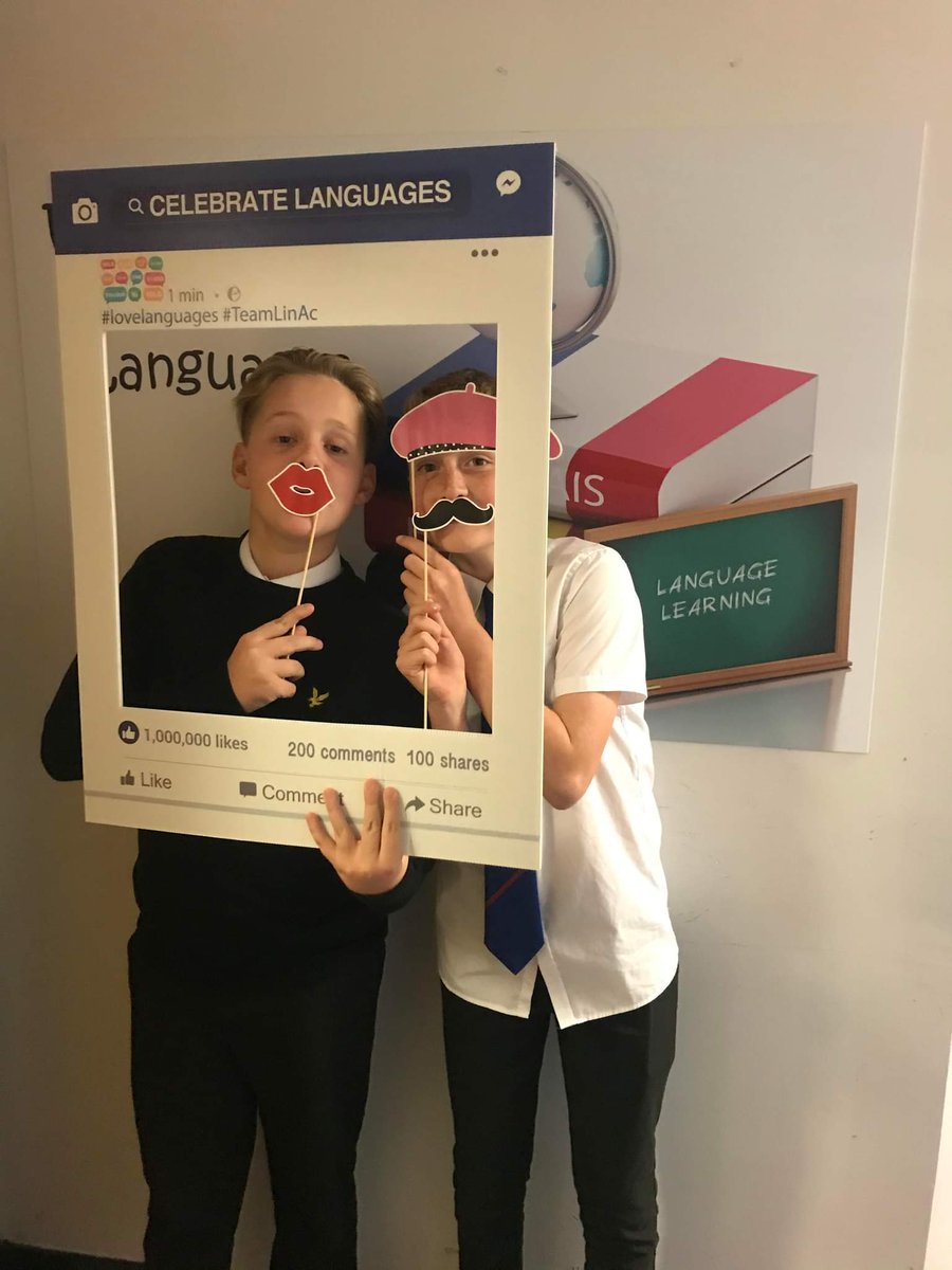 LAModLangs's tweet photo. European Day of Languages last week #TeamLinAc #1plus2_WLC https://t.co/NGT94Kt049