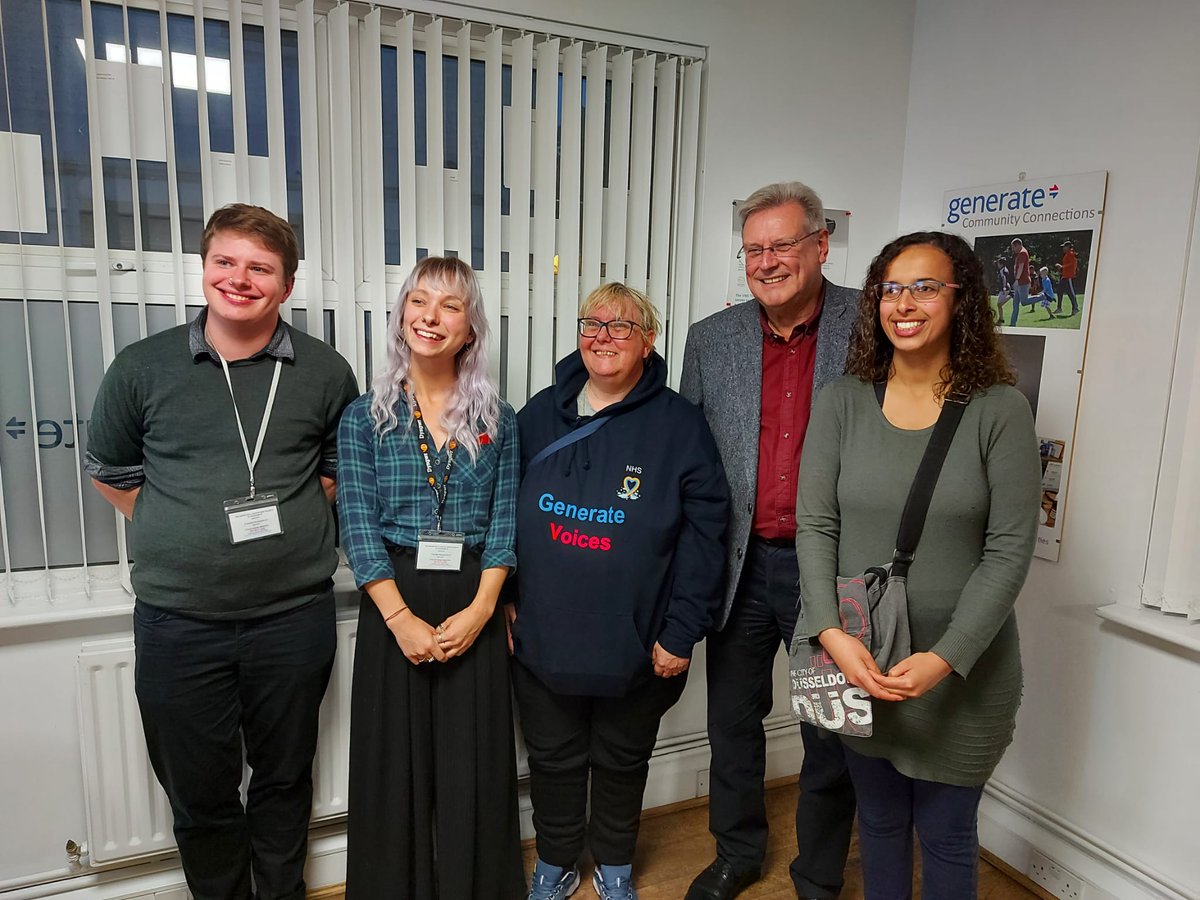 GenerateOpps's tweet photo. Councilor Graeme Henderson visited Generate last week to talk to the Generate Voices members. A blog about his visit will be posted eventually. #generatevoices #generate #speakingup #advocacy #localcouncilor #speakup #selfadvocacy #councilor https://t.co/RbXLjG8PH0