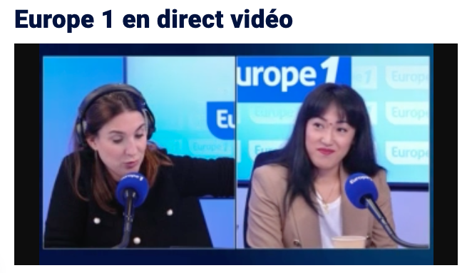 RRousset's tweet photo. Notre co-fondatrice @NoridaChin qui parle de @LiteEco sur #Europe1 dans la France Bouge ! https://t.co/cTjUaQpJZA
