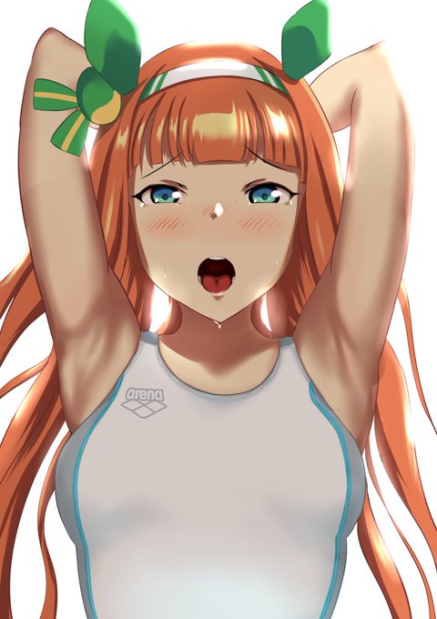 ←私が描いた絵 これを元にAIが描いた絵→
ポーズとかシチュエーションはそれなりに踏襲してくれるのはわかった。えっと、僕はサイレンススズカを描いてほしかったんだけど??この娘はだれだろう? 