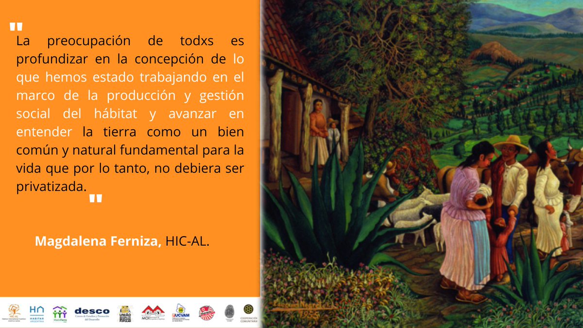 Habitat International Coalition - HIC (@habitat_intl) on Twitter photo 📢 | Reflexiones del Grupo de Trabajo de Producción y Gestión Social del Hábitat de <a href="/HIC_AL/">Habitat International Coalition AL</a> sobre el #DerechoALaTierra: reconocerlo como un elemento fundamental para la vida 🌎 🌱
#OctubreUrbano #AcciónPolíticaEnraizada #JusticiaClimatica 📢 | Reflexiones del Grupo de Trabajo de Producción y Gestión Social del Hábitat de <a href="/HIC_AL/">Habitat International Coalition AL</a> sobre el #DerechoALaTierra: reconocerlo como un elemento fundamental para la vida 🌎 🌱
#OctubreUrbano #AcciónPolíticaEnraizada #JusticiaClimatica