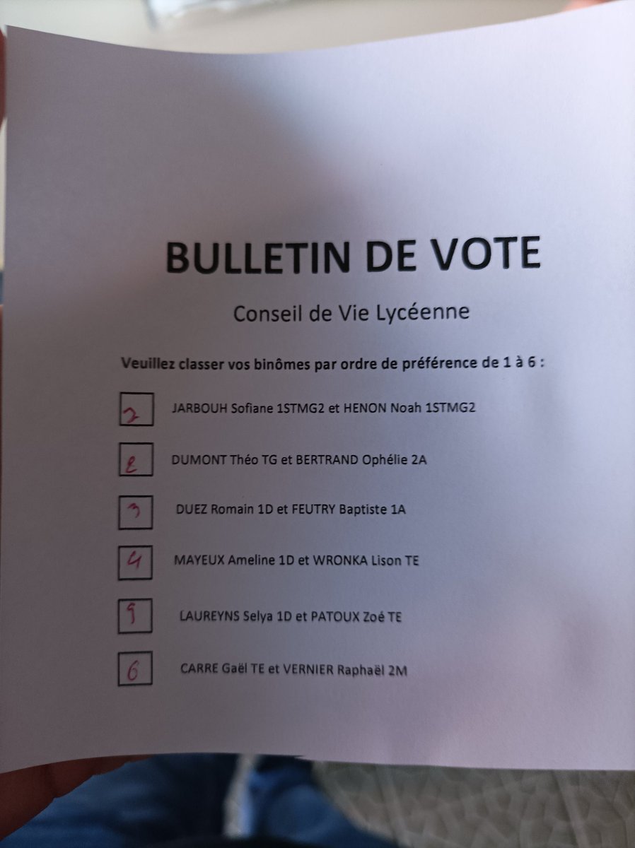 Fan2Bastary's tweet photo. 🗳️ A voté
N'oubliez pas d'aller voter pour Sofiane et Noa aux élections CVL sur demande du Roi 👑 https://t.co/iJCQdiSlEz