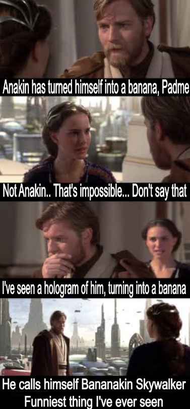 rPrequelMemes's tweet photo. Revenge of Bananakin https://t.co/QCVVr3oUYT https://t.co/JZ6HYLOqnr