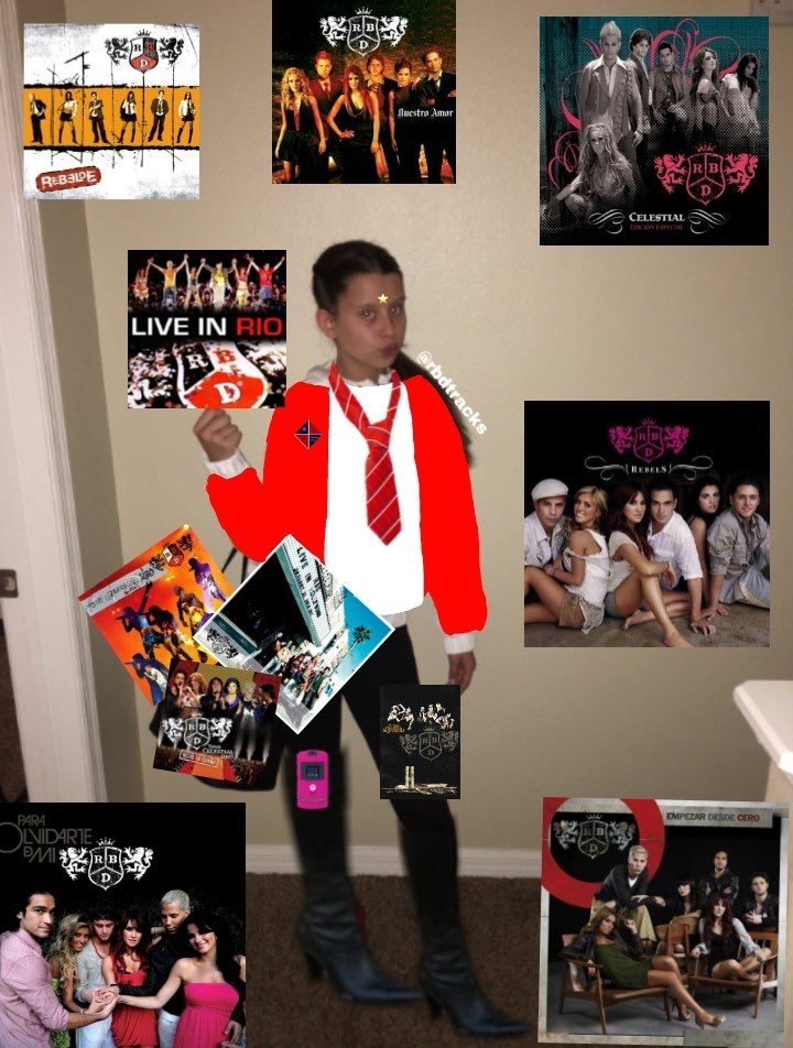 DrePortilla's tweet photo. 2004: “RBD é só uma fase” 

Eu em 2022: 

FELIZ DIA MUNDIAL DO RBD https://t.co/TmfLSggdEI