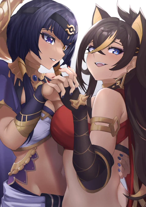 「ディシア～～」#原神 #Dehya #Candace 