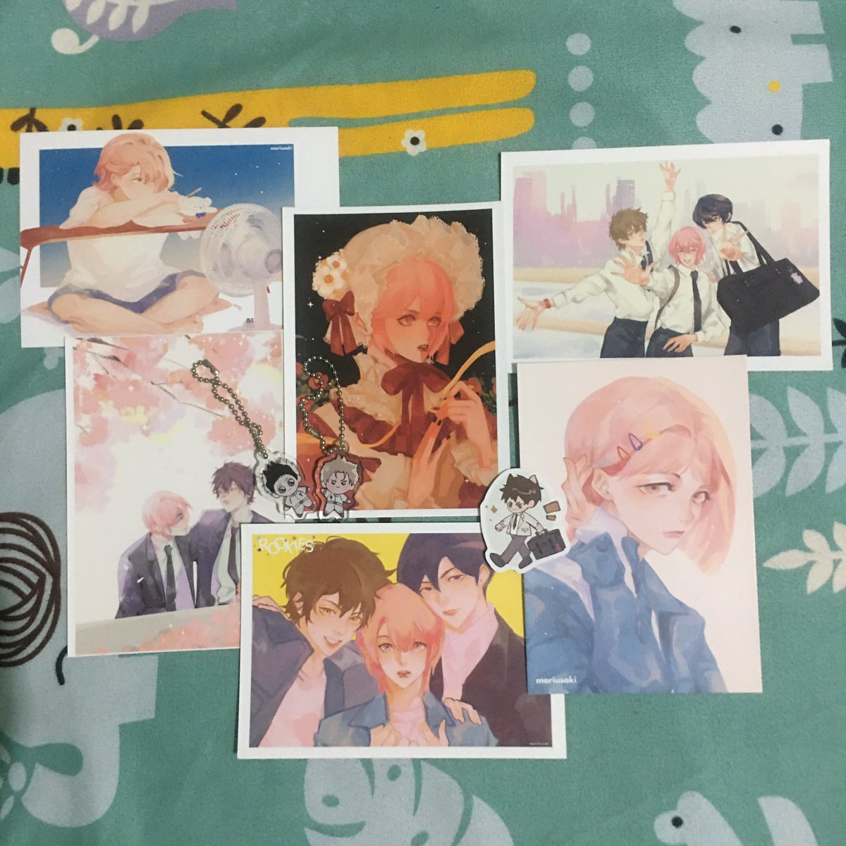 vieeeby's tweet photo. @moriusaki goodies are finally here and… Dear gods, it’s so pretty and the witol charms… 😭🤲🏼

Thank you, @nmhcart @OuraniaAstraea, for holding the G.O hehe labyu #NMHCRealgit https://t.co/9wNsFIbTCz
