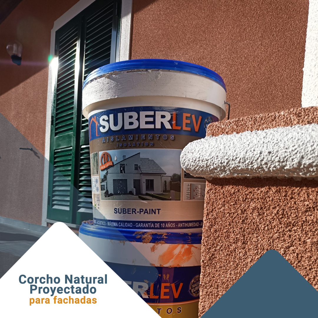 suberlev's tweet photo. Aplica en tu #fachada corcho natural proyectado, nuestro revestimiento natural de alta calidad, en capa fina y sin juntas.
·
·
·
#aislamientossuberlev #suberlev #corchoproyectado #pinturatermica #termoaislante #economiacircular #corchonaturalproyectado #aislamiento https://t.co/mqRWxrnZUW