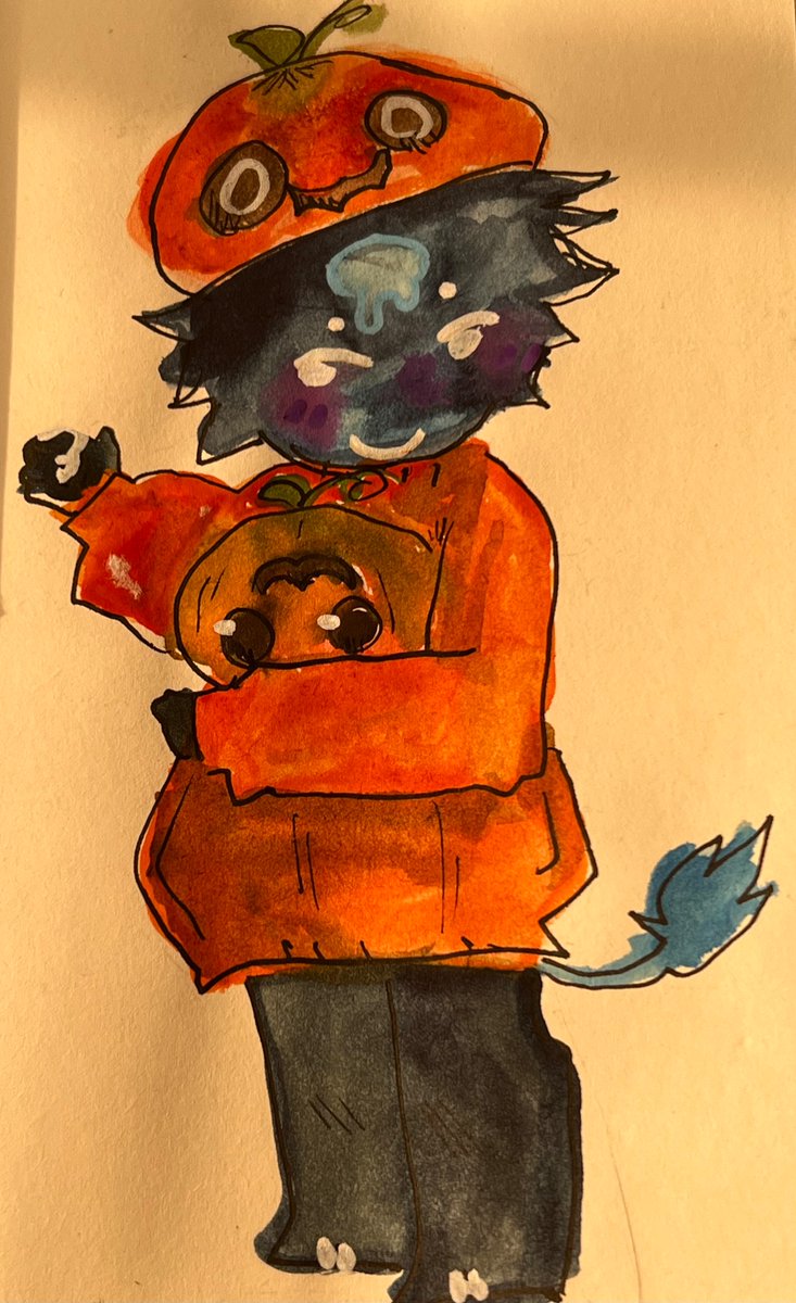 Onyxxaa16u1x's tweet photo. I hate posca pens (I love 
Day 4 p2 ^_^ https://t.co/NzG6XIdefK