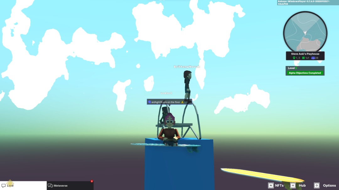 AidaGh06's tweet photo. @TheSandboxGame @steveaoki I just participated in the #SandboxAlphaS3Giveaway for a chance to win 500 SAND! Found the high diving board in @steveaoki's Playhouse, check out my screenshot below!
👇 https://t.co/VpVinFG2S0