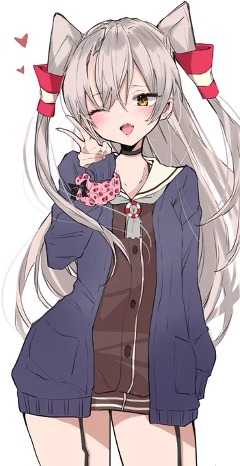 秋セーターあまつん 
