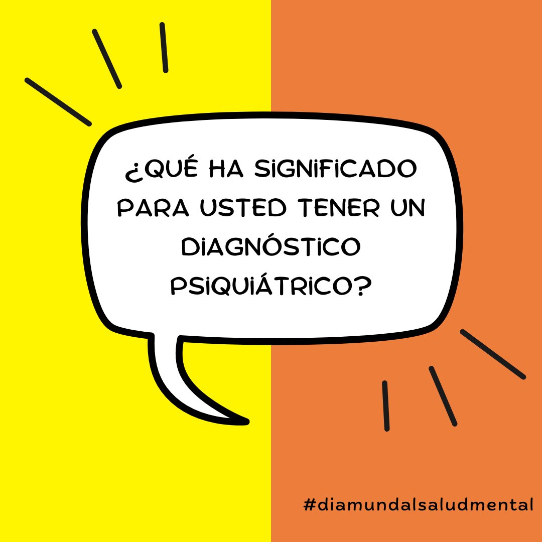 sosamchi's tweet photo. El estigma hacia las personas con enfermedades mentales es una de las principales formas de violencia y cancelación hacia los/las que mantenemos sufrimiento psíquico. Rumbo a celebrar el #diamundialsaludmental https://t.co/3FdAT46fHV