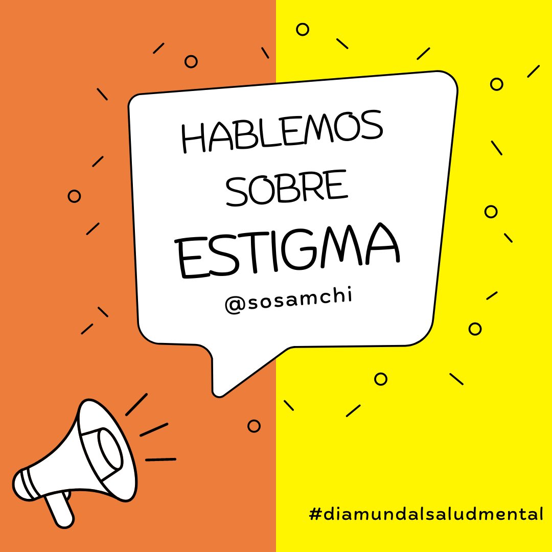 sosamchi's tweet photo. El estigma hacia las personas con enfermedades mentales es una de las principales formas de violencia y cancelación hacia los/las que mantenemos sufrimiento psíquico. Rumbo a celebrar el #diamundialsaludmental https://t.co/3FdAT46fHV