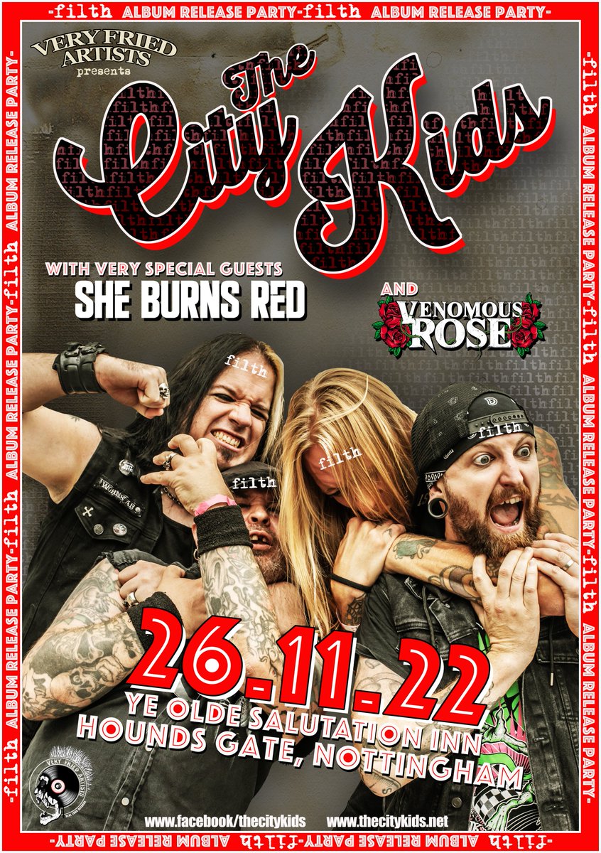 Tickets for the album launch show available at thecitykids.net