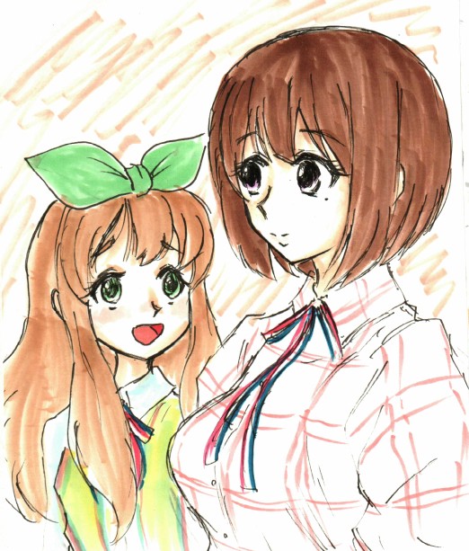 #天使の日
とりあえずテキトーに香織先輩過去絵。 