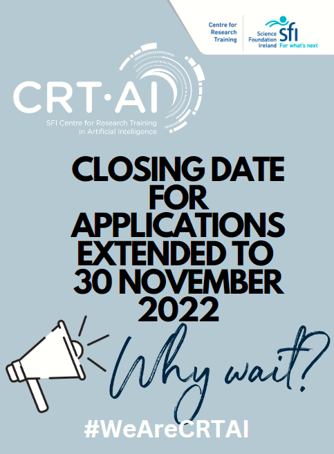 BREAKING: CLOSING DATE FOR APPLICATIONS EXTENDED TO 30 NOVEMBER 2022. Please be sure to share with your networks! 🗓️Submit your application by 30.11.22 ⬇️ All information & how to apply ⬇️ tinyurl.com/mp5mxkub