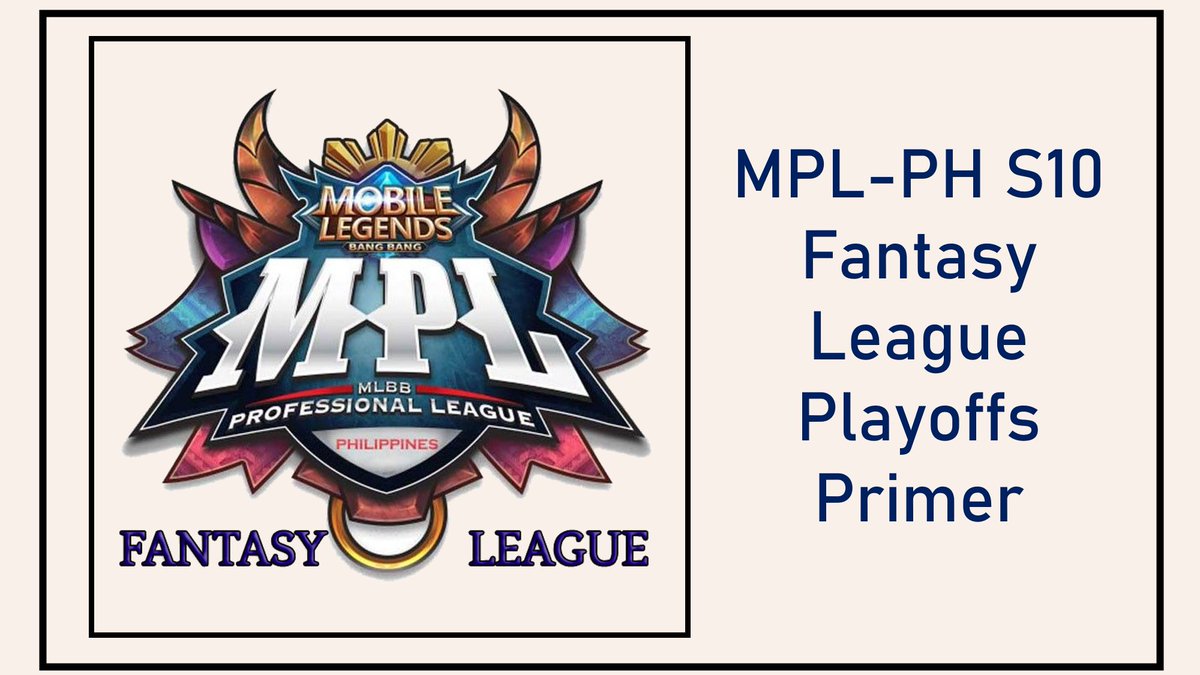 RickrollVicVB's tweet photo. [MPL-PH S10 Fantasy League Playoffs]

Good night, everyone! here is the primer for the playoffs of the MPL-PH S10 FL! Included in the post is the format, as well as the tournament bracket, OMGA had an advantage as a top seed to arrange the tourney bracket #MPLPHS10FL https://t.co/GUPn5P4dQF