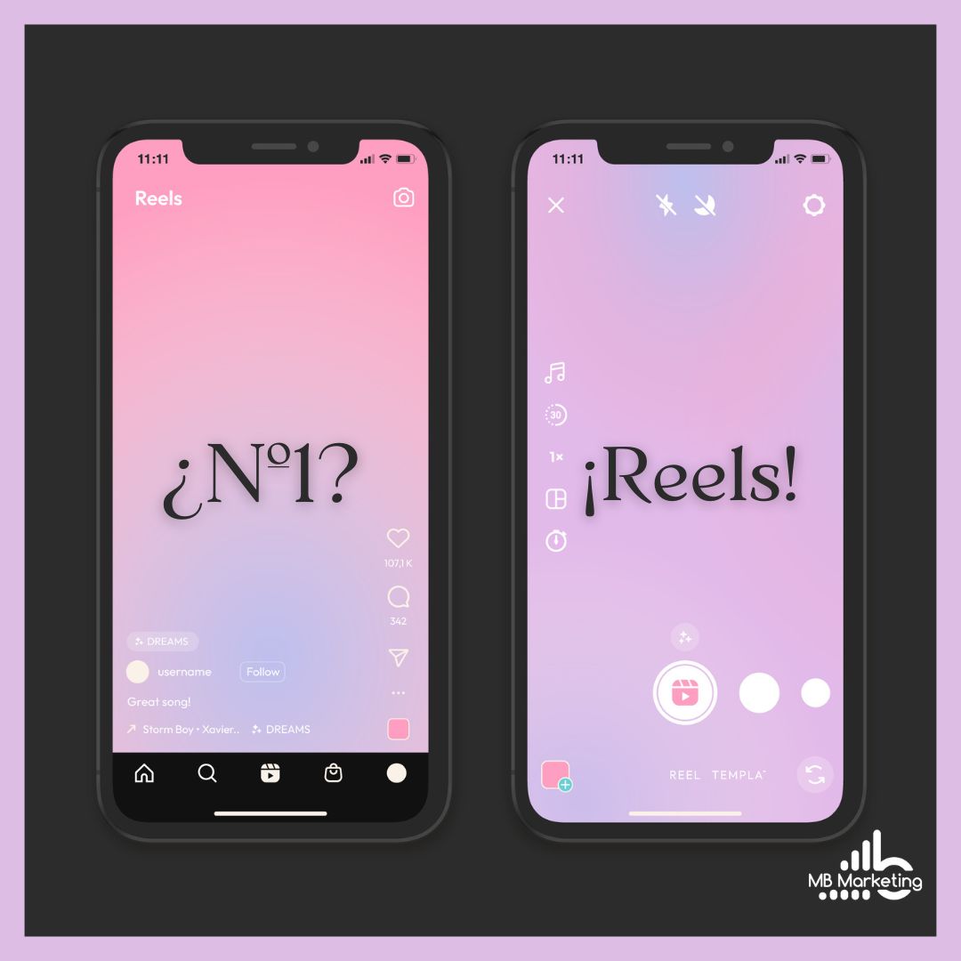MB__Marketing's tweet photo. Los #Reels se han convertido en los reyes de Instagram. Más #views, #likes, #comentarios, #compartidos... ¡más #engagement!

Nutrir tu Instagram de Reels es llegar a nuevo público fácilmente y generar mayor y mejor comunidad.

Fuente: @mkdirecto: https://t.co/H60yJ0DDHx https://t.co/sc2jh4BFQz
