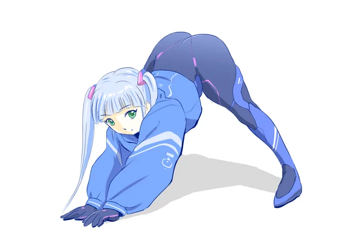 うちのこ、アオイさんです #自創作女子イラストフェス01 