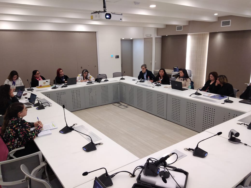vicemujer_cut's tweet photo. Ayer Karen Palma participó en la Mesa "Conciliación Familia, Trabajo y Vida Personal"de @SeremiTrabajoRM abordando aristas del "Teletrabajo". Como central destacamos la importancia de la #Corresponsabilidad social de los cuidados #Reconocer #Redistribuir #Recompensar #Representar https://t.co/rJX2DrEzdj