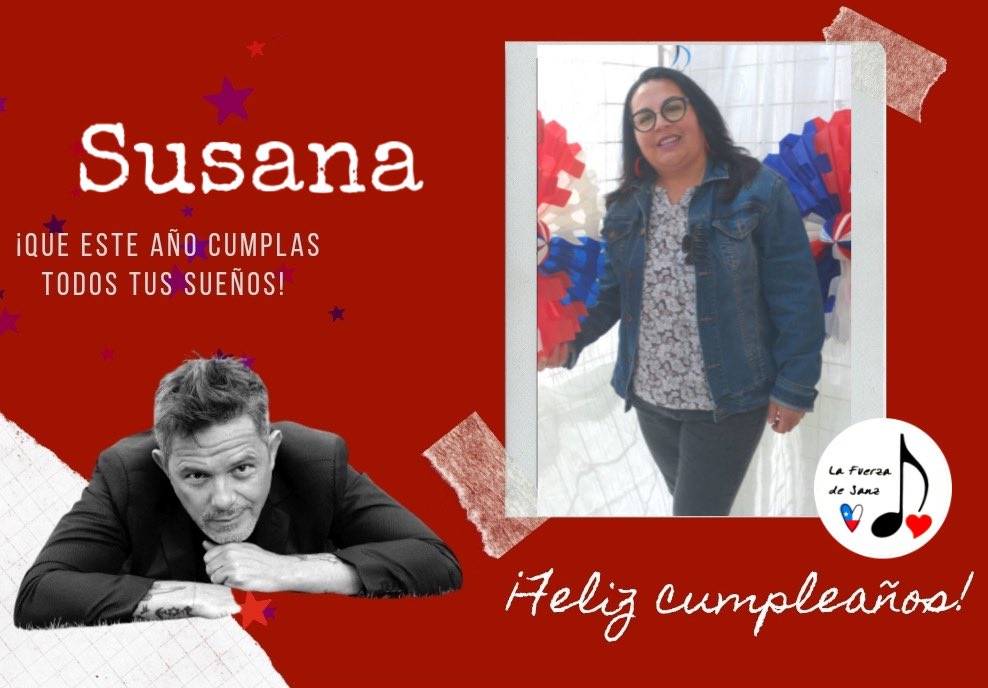 <a href="/AlejandroSanz/">Alejandro Sanz</a> Justo hoy que Bio cumple su primera año vida nuestra <a href="/SUSYDESANZ/">SUSANA PEREIRA</a> da una nueva vuelta al sol y desea un auténtico saludo de cumple tuyo. Le concedes ese deseo? #1añoBio
