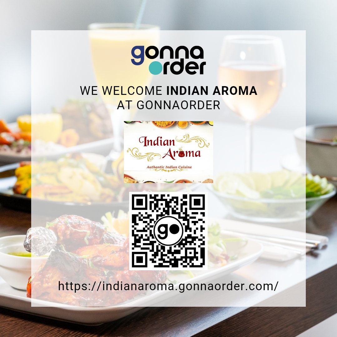 We are super excited to welcome 'Indian Aroma' from London, United Kingdom 🇬🇧 to the global family of GonnaOrder!
 
Award Winning Indian Restaurant &amp; Takeaway in Gants Hill, Ilford 🏆 
 
You can check their amazing dishes at: indianaroma.gonnaorder.com

#onlinefood #foodie #digital