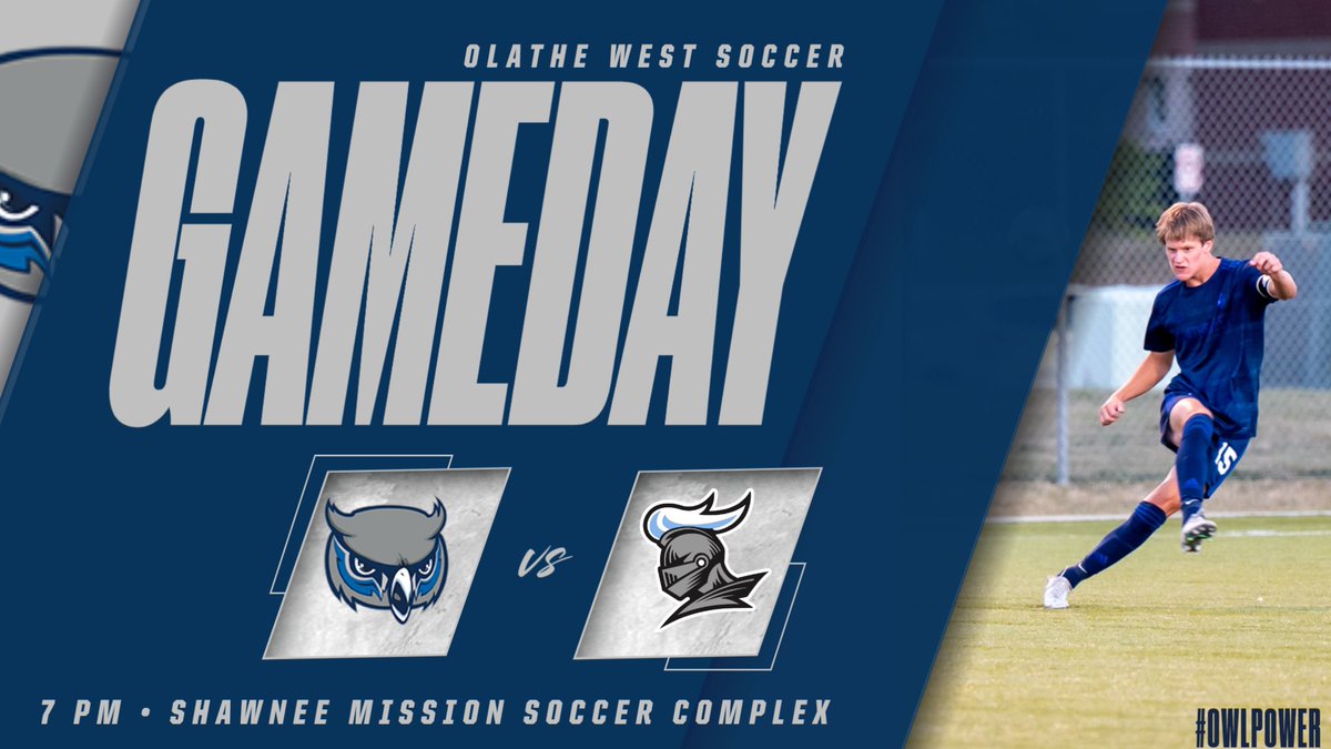 GAME DAY for OW Soccer!  <a href="/MattTrumpp/">Olathe West Soccer</a> is on the road tonight for a big <a href="/SFLLeagueKS/">Sunflower League</a> match against SM East!