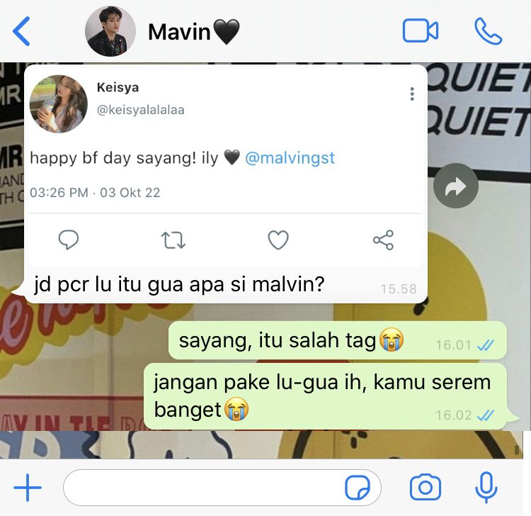 haechanaje's tweet photo. ; bf day salah tag

— Mark Lee few tweets au 
by haechanaje https://t.co/zWe6mKK3W1