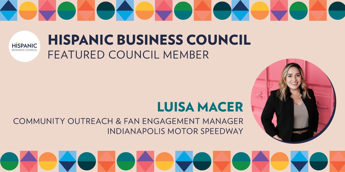 We're celebrating #HispanicHeritageMonth and giving thanks to the #Hispanic and #Latino leaders who help us do what we do EVEN better: our <a href="/BOI_Indpls/">Business Ownership</a> #HBC!

Thank you to council member <a href="/LuisaMacer/">Luisa Macer</a> of <a href="/IMS/">Indianapolis Motor Speedway</a> for your support of the Hispanic business community!