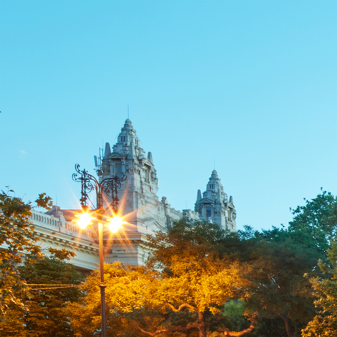 A glimpse of Freedom Square, Budapest from our upcoming exhibition 'New Dawn For Europe' by  <a href="/paulrafphoto/">Paul Raftery</a>. Join us for the preview this Thursday 6-9pm to see more, RSVP to sales@anisegallery.co.uk - we hope to see you there!