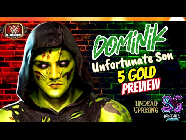 Hey champs, the Mysterious Mysterio are back just in time for Halloween. 
You will remember The unfortunate son Dominik absolutely FREE and Unbelievable. Enjoy this 5 Star Gold preview. <a href="/WWEChampions/">WWE Champions</a> <a href="/IamFirpo/">Firpo</a> <a href="/WWE/">WWE</a> <a href="/DomMysterio35/">Dominik</a> 

youtu.be/AHZ03iNDBrg