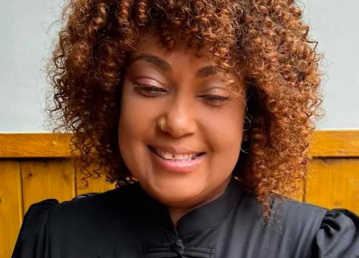 sca_net's tweet photo. Crafting Identities, a conversation to celebrate #BlackHistoryMonth with curator and researcher Cat Dunn (@twistedjdoll) @fifecontemp October 12, 6-7pm 

Cat will talk about the evolution of her practice as a jeweller and curator.

📷Joy Baek
https://t.co/4r7Gfd8kZg https://t.co/splReuTSOG