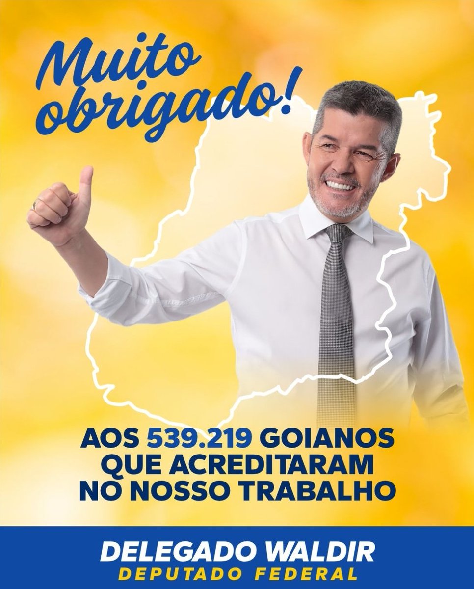 _delegadowaldir's tweet photo. A gente segue adiante pelo caminho certo, com coragem e honestidade. 

Muito obrigado ao povo goiano por tanto amor!

Uma terça-feira abençoada a todos. https://t.co/VXrfvHcdCN