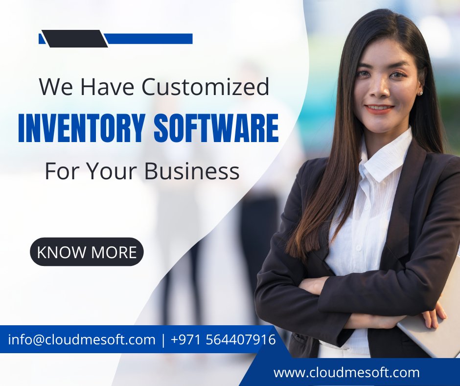 cloudmesoft's tweet photo. Be sure to get the right level of customization and flexibility when looking at different options to manage your inventory. Now if you are in need of inventory software then don’t hesitate to contact us for a demo
#Software #inventorysoftware #erpsoftware #customizedsolution https://t.co/PvEoJT1K4X