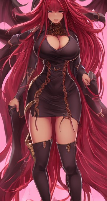 もとになった絵はたくさんあるけど、主にこのあたりかしら。long hairって入れたらマジで容赦のない長髪ばかりでよかった。AIから髪を長くすることを躊躇わない心を学んだ。3枚目の謎ふんどしっぽいのも気に入ったけどいまいちデザインに組み込めずに断念 