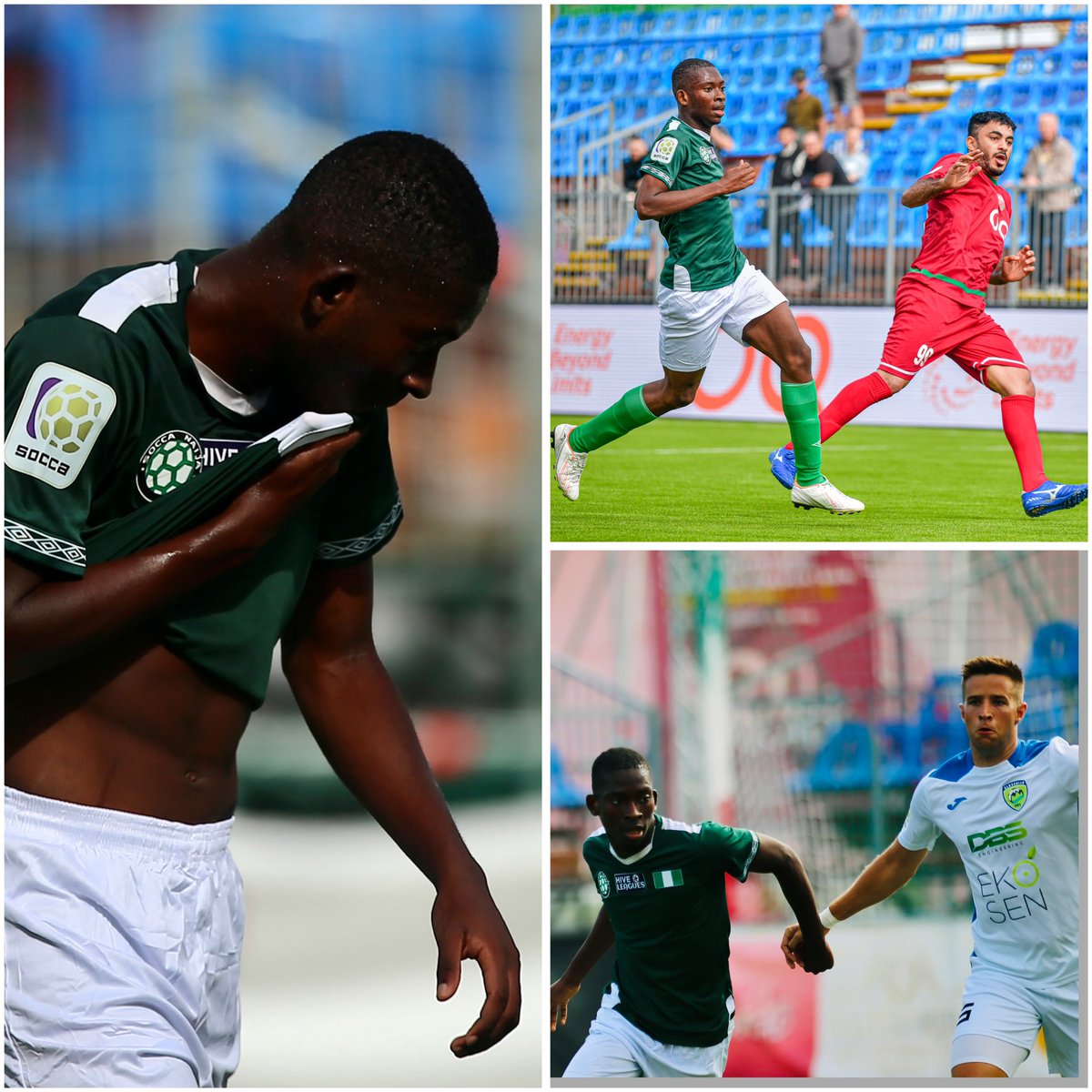 soccanaija's tweet photo. Appreciation tweet. 
Alexandros E. Thanks for turning up for Socca Naija. 👏🏽👊🏽🇳🇬⚽️
#soccaworldcup #budapest #athens #soccanaija #hiveleagues #everybodyshouldplay https://t.co/UbWxnIEG7z