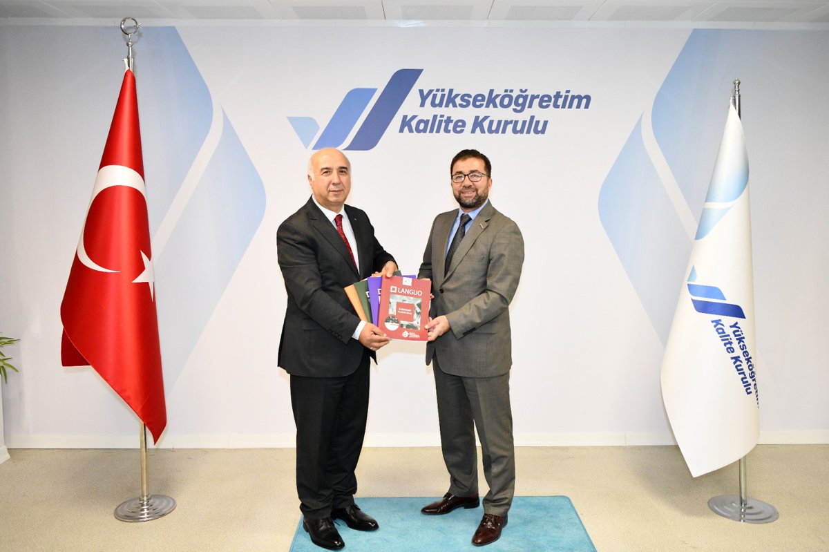 ykalitekurulu's tweet image. OSTİM Teknik Üniversitesi Rektörü Prof. Dr. Murat Yülek, Yükseköğretim Kalite Kurulu (YÖKAK) Başkanı Prof. Dr. Muhsin Kar’a nezaket ziyaretinde bulundu. @myulek @karmuhsin @ostimteknikuniv