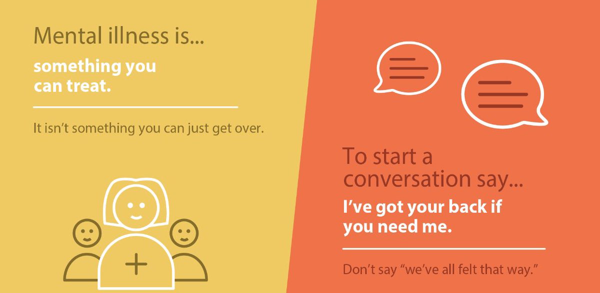 Counseling_MU's tweet photo. Mental Illness Awareness Week #cantjustgetoverit 
#mentalhealthawareness 💚 #starttheconversation https://t.co/dKFB6aWb8b