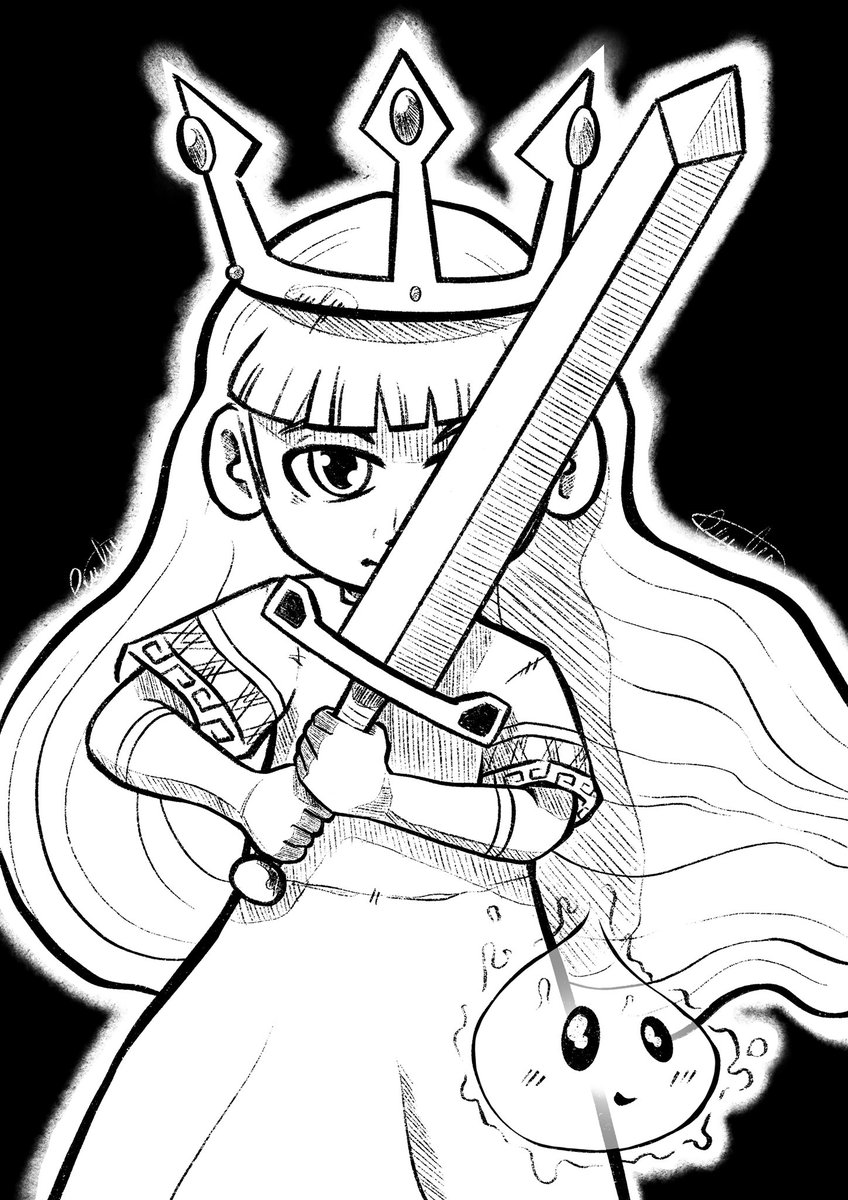 DarkLemonQueen's tweet photo. Day 4 - Child of Light
#tintubre2022 #ink #childoflight #videogames #gamesogmylife #aurora #ubisoft #igniculus #sword #light #crown #nhandillustration #digitalart #digitalillustration https://t.co/rfbJVP5VnZ