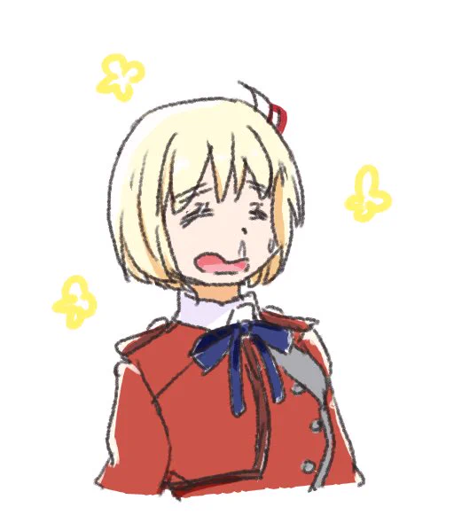 2話の、みんな無事でよかったあ～、って脱力するときに洟水垂らしてるのかわいいですわね 
