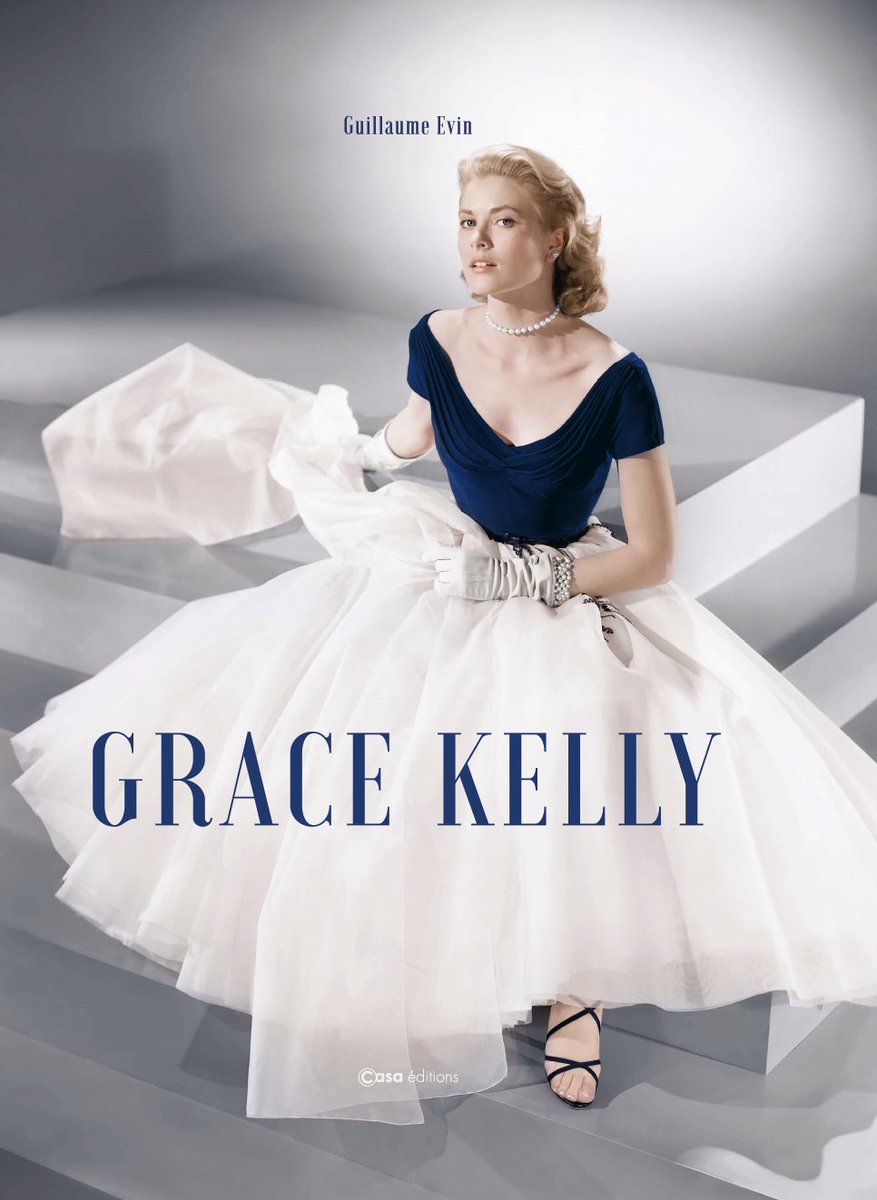 Il vient tout juste de sortir. Mon nouveau "beau livre", Grace Kelly (@Casaeditions). Après Audrey Hepburn et Jane Fonda, une autre icône du cinéma américain. Un jour, le coffret avec les trois peut-être...