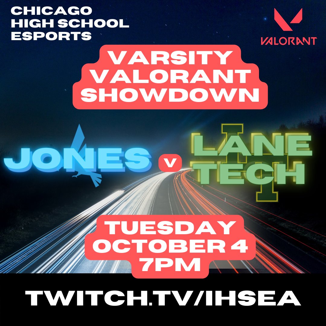 Jones College Prep Esports tweet media