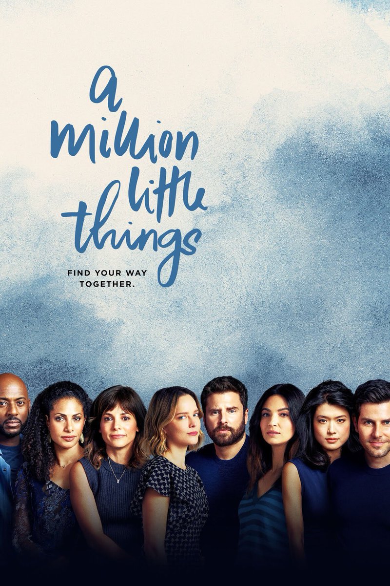 Voor abonnees van Videoland: ik geniet van de serie ‘A million little things’. 

#kijktip #tip #Videoland