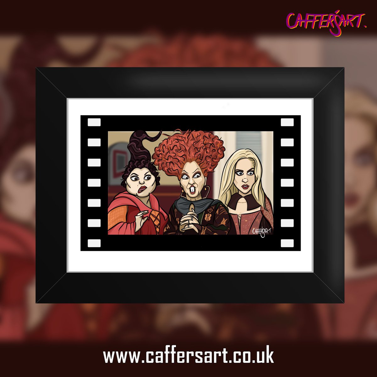 caffersart's tweet photo. A new print is available in the Caffer's Art shop 🎬

https://t.co/pMQn7pXs5n

#hocuspocus #halloween  #marysanderson #winifredsanderson #sarahsanderson #sandersonsisters #artprint #filmcell #90smovies #moviefan #fanart https://t.co/1yrQHoFp9a
