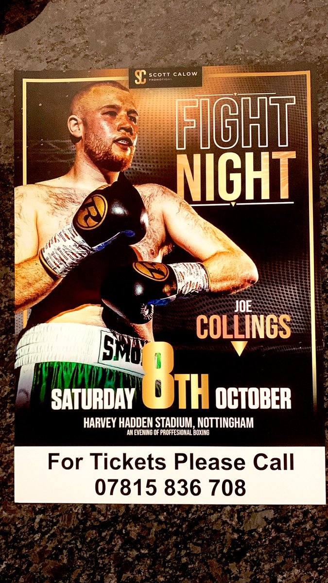 Richard25469534's tweet image. 🥊 A last push on tickets please come and make some noise. Should be a great night of boxing @Joe_Coll24 @jayshinfield A big thanks for everyone who’s already purchased tickets 🥊