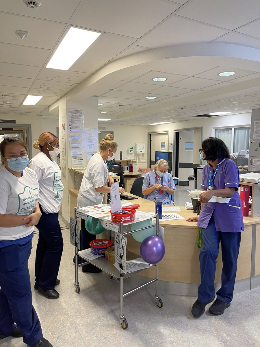 Hypo Awareness Week is taking place from October 3 to 9 and we are delighted to be among those taking part. It’s essential to raise awareness of hypoglycaemia and improve outcomes.
#HAW2022 #HypoAwarenessWeek #AsOneTeam <a href="/PHU_NHS/">Portsmouth Hospitals University NHST</a>